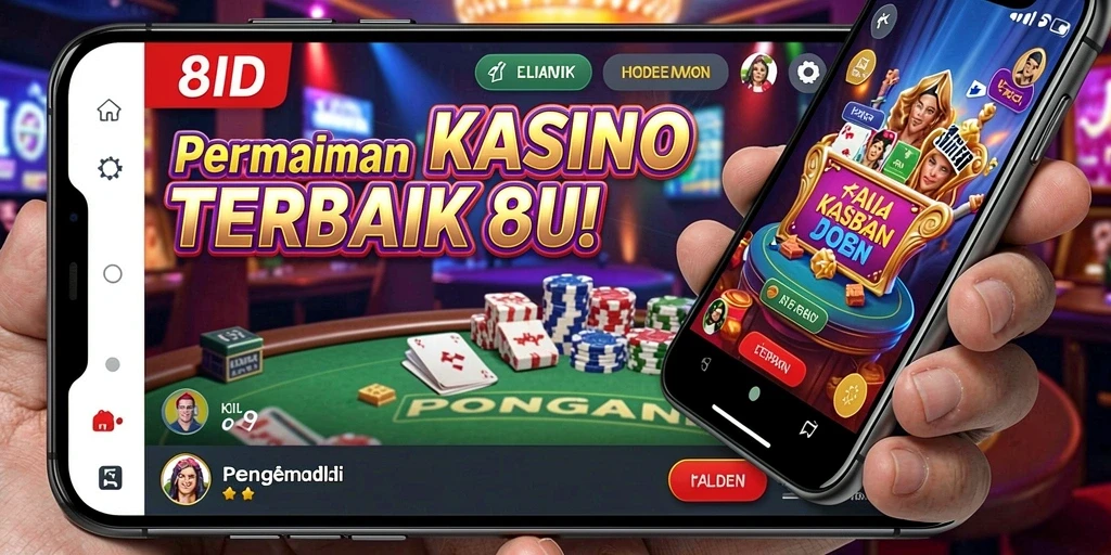 Gameplay menarik di 8ID dengan berbagai pilihan permainan kasino.