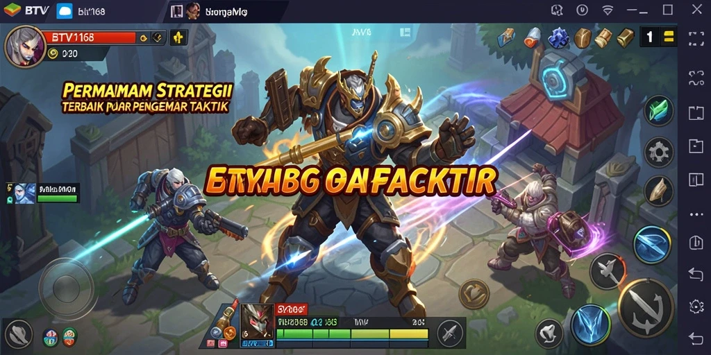 Screenshot gameplay BTV168 yang menampilkan aksi strategi mendebarkan.
