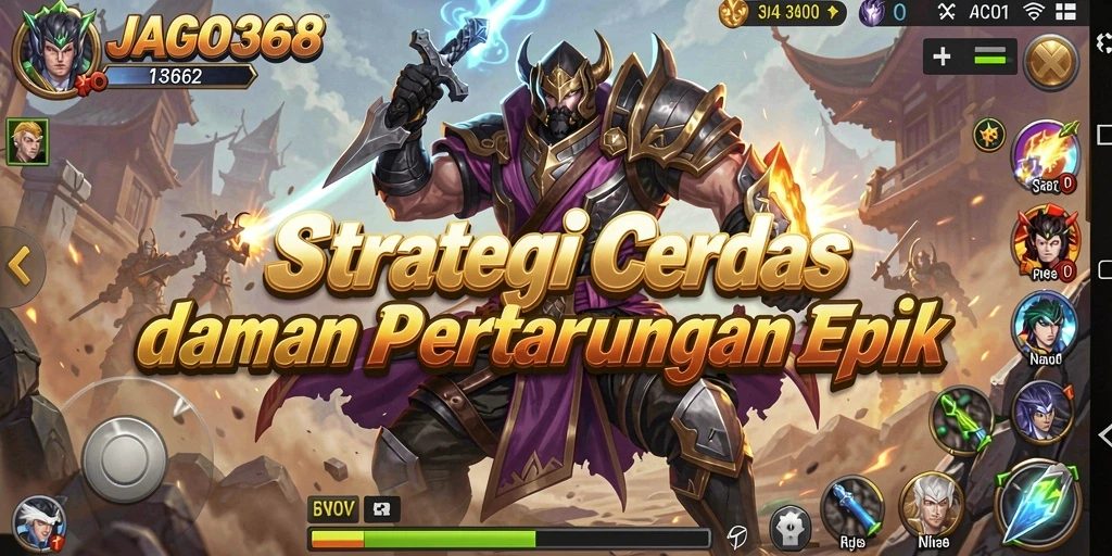 Gameplay strategis menegangkan di JAGO368 dengan berbagai unit.