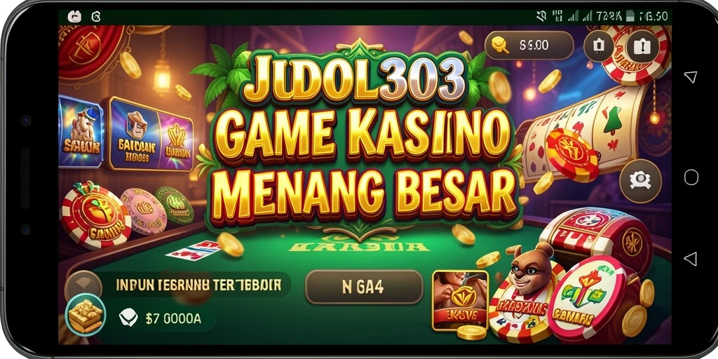 Tangkapan layar JUDOL303 menampilkan gameplay kasino yang menarik dan penuh warna.