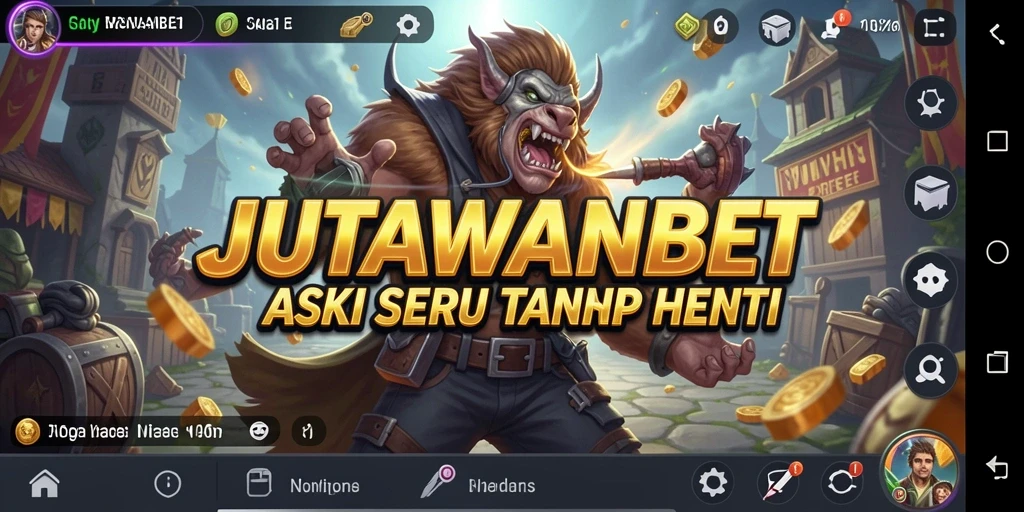 Tampilan screenshot JUTAWANBET dengan aksi mendebarkan dalam permainan.