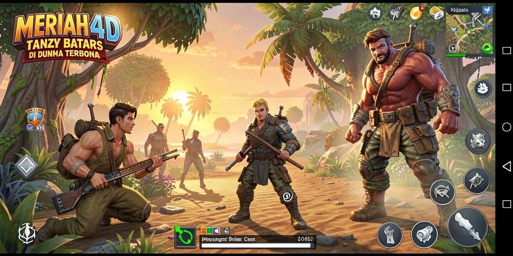 Tangkapan layar menampilkan suasana gameplay MERIAH4D yang penuh petualangan.