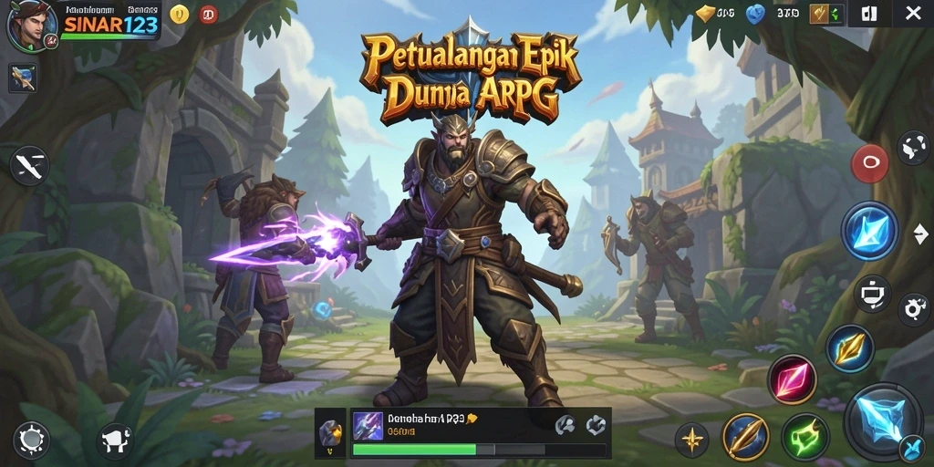 Tampilan gameplay SINAR123 yang menegangkan dan penuh aksi.